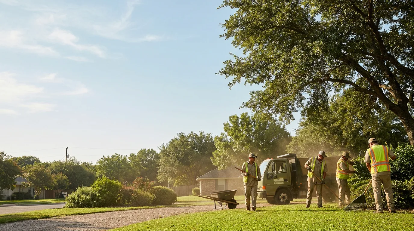Landscaping in Ennis, TX near me